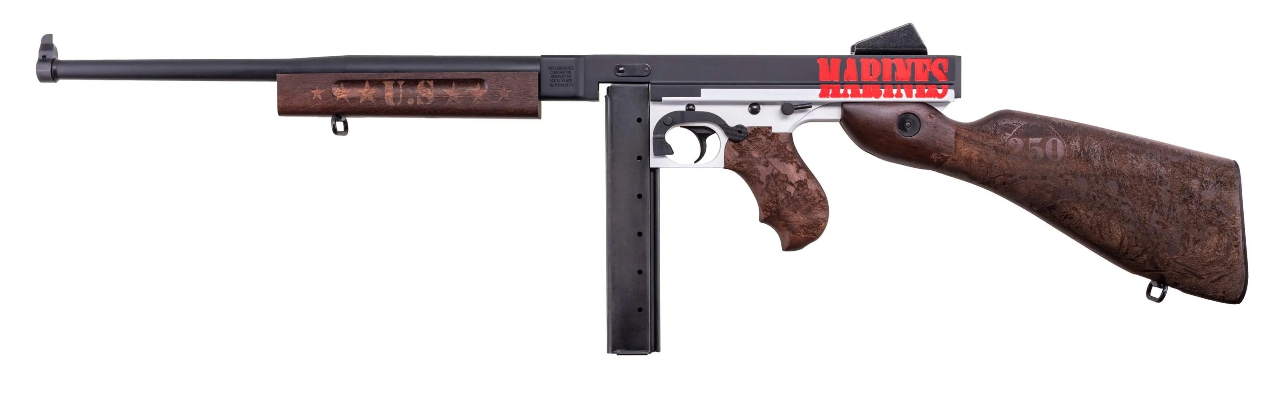 Auto-Ordnance Thompson TM1 250th Marines .45 ACP 16.5in