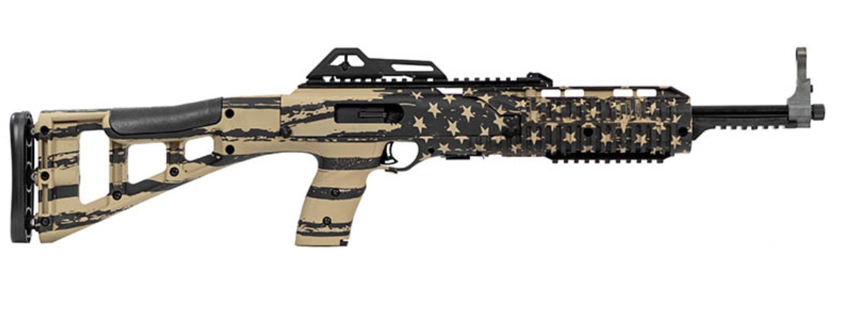 Hi-Point 995TS 9mm Carbine 16.5″ FDE Flag 10-Round