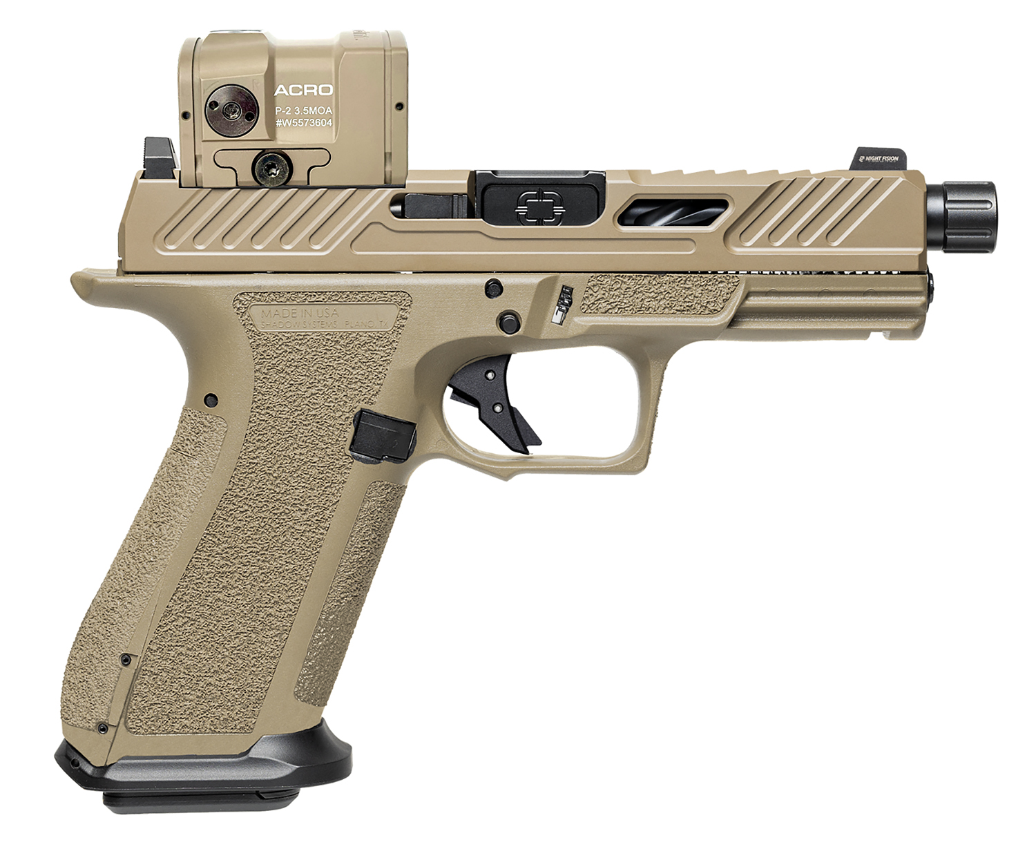 Shadow Systems XR920 SS-3022-AM 9mm 4.50 in FDE